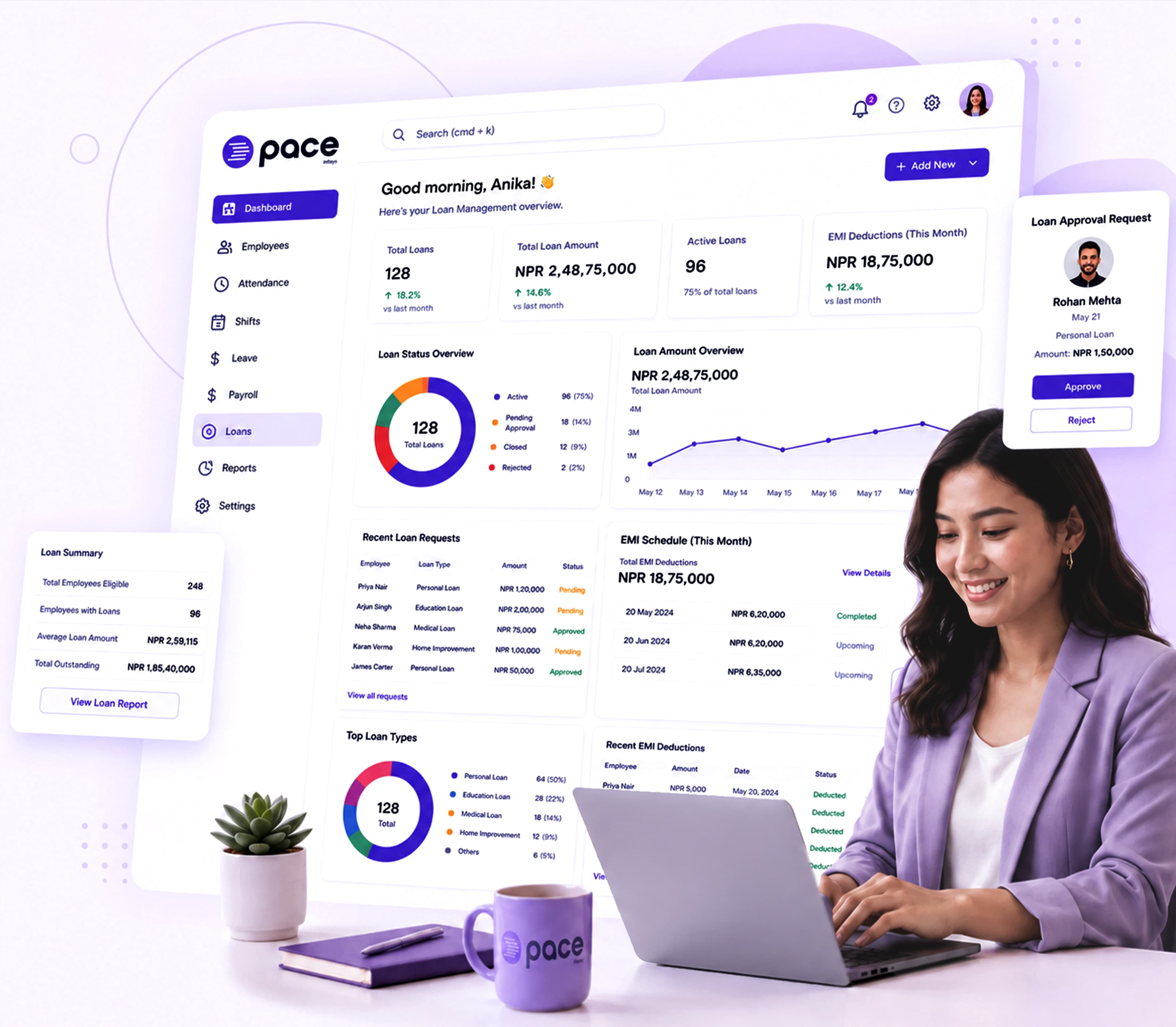 Employee Advance & Loan Management Software
