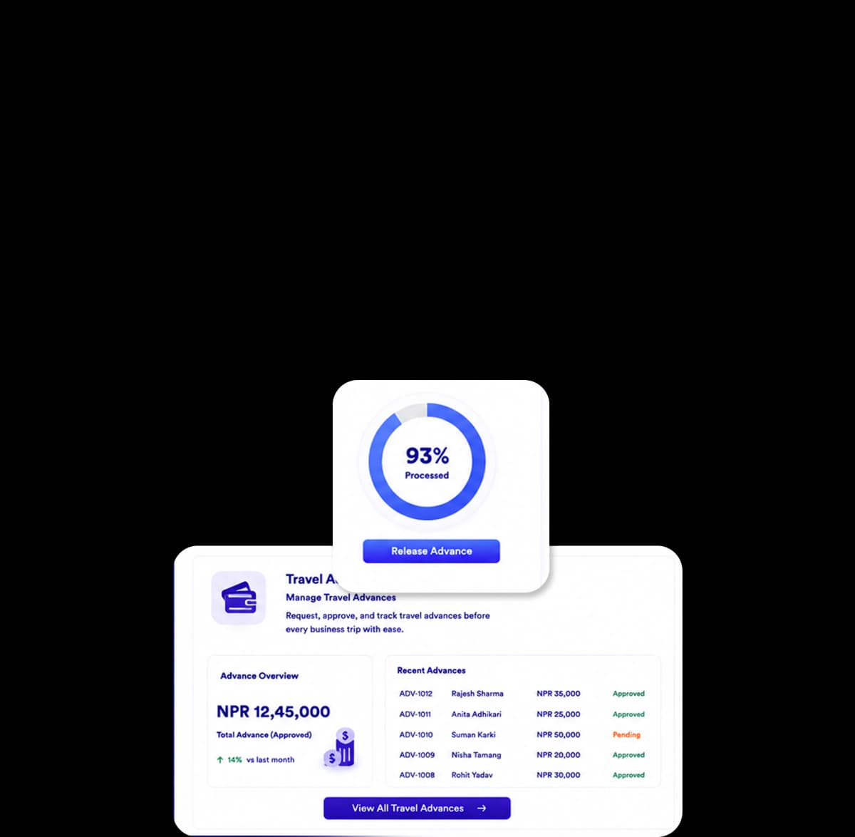 Manage Travel Advances