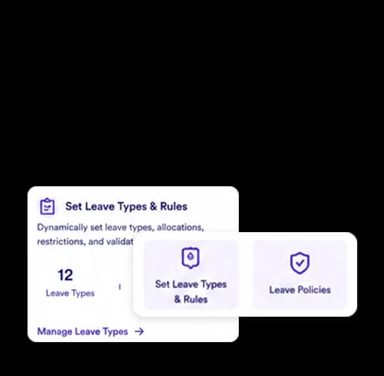 Set Leave Types & Rules