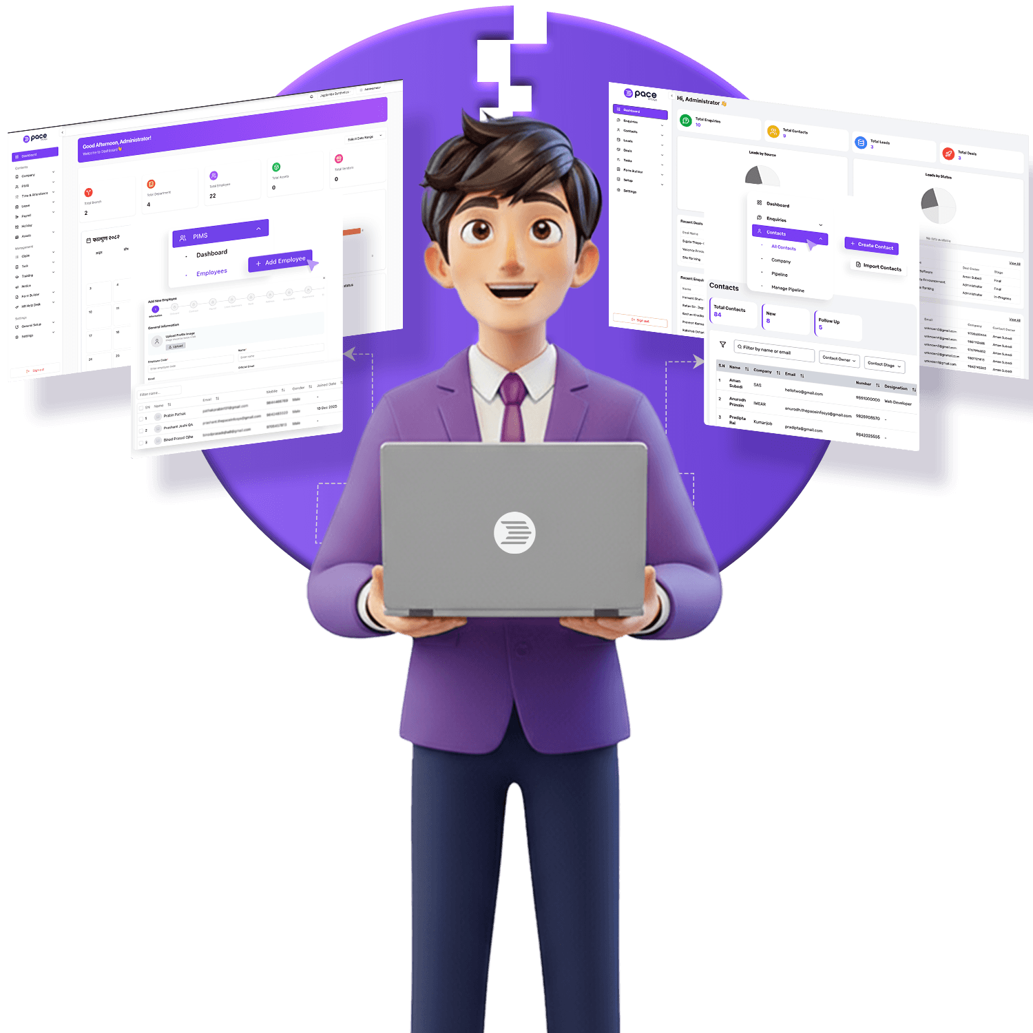 Hero Illustration Mobile