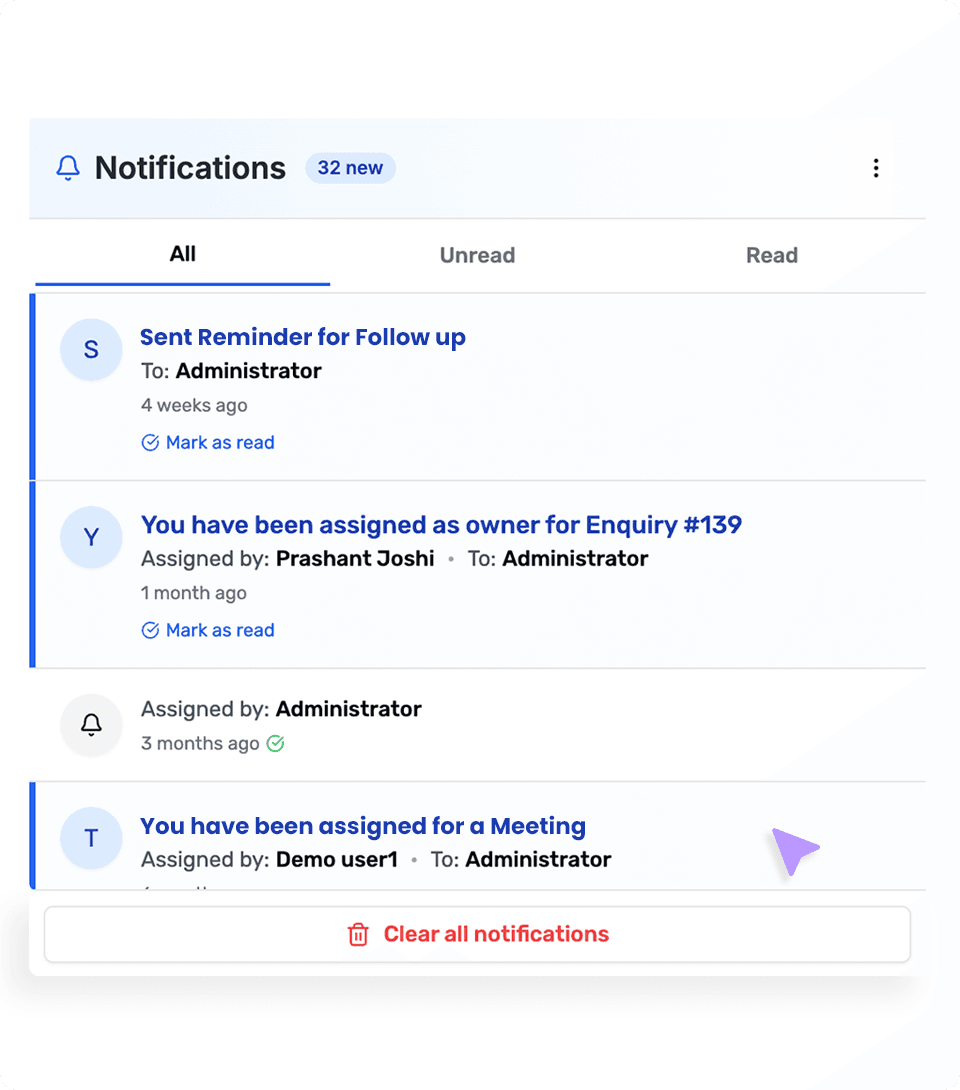 Pace CRM Feature: Automated Reminders