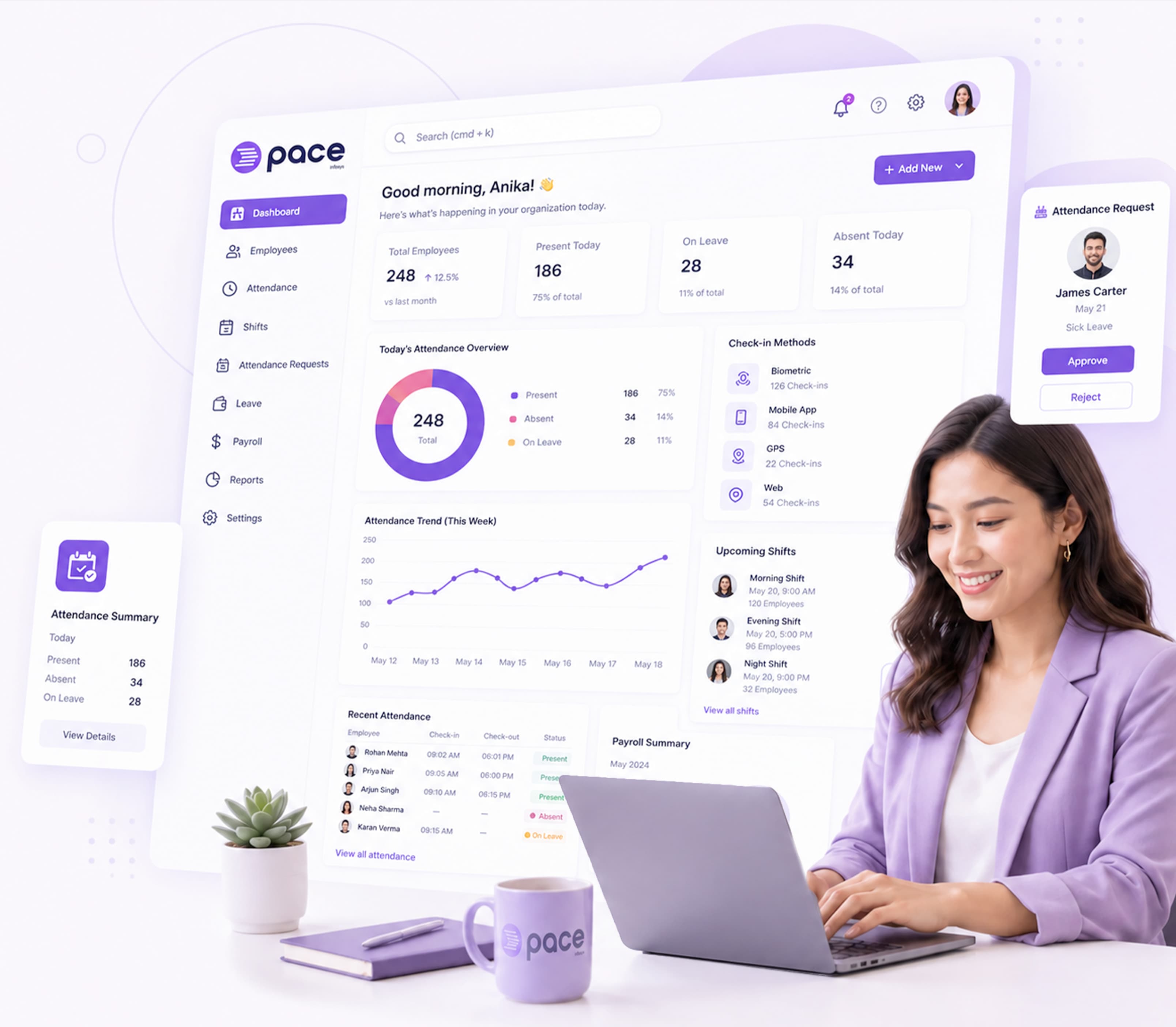 Smarter Time & Attendance Management System