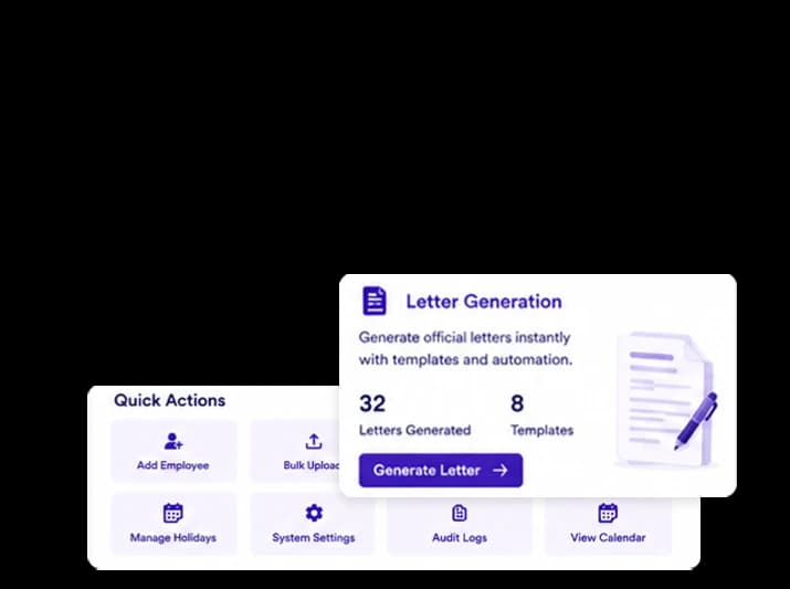 Generate HR Letters