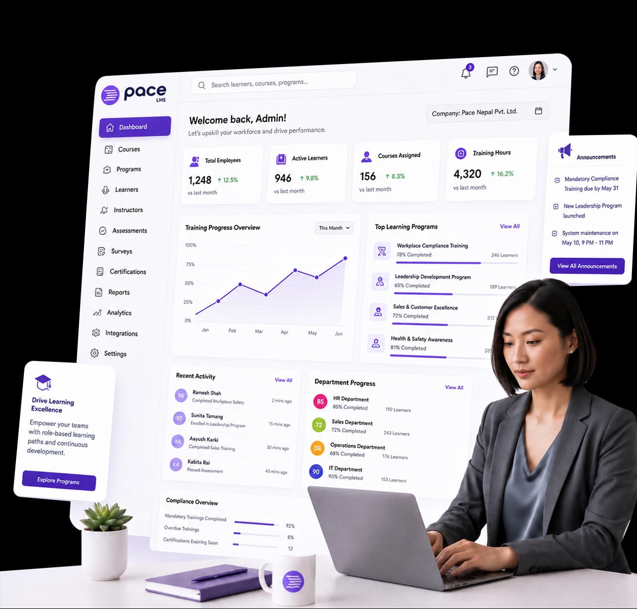 Best Corporate LMS for Enterprise in Nepal