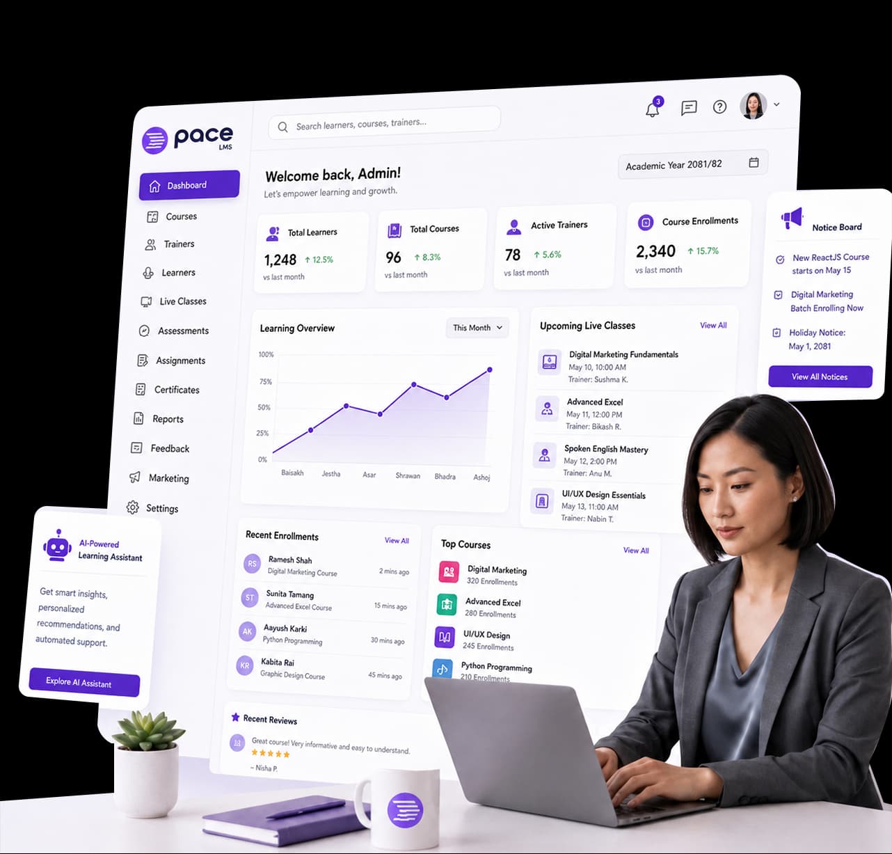 LMS for Training Centers in Nepal