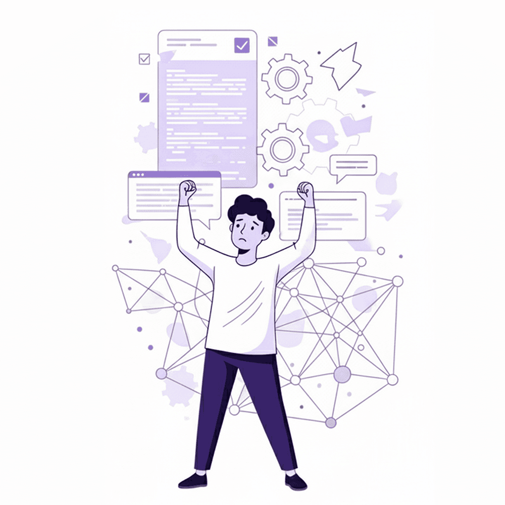 E-commerce Business Challenges Illustration