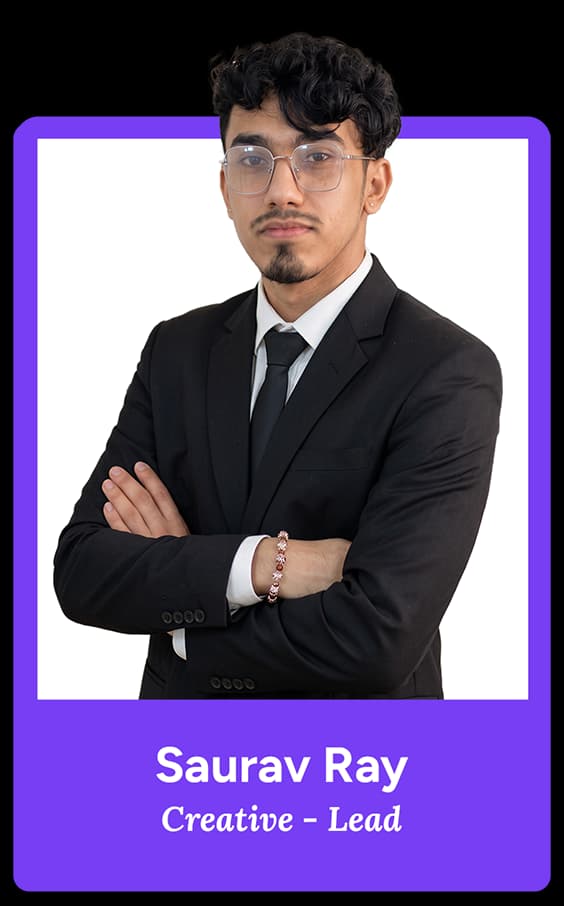 Saurav Ray - Creative-Lead at The Pace Infosys