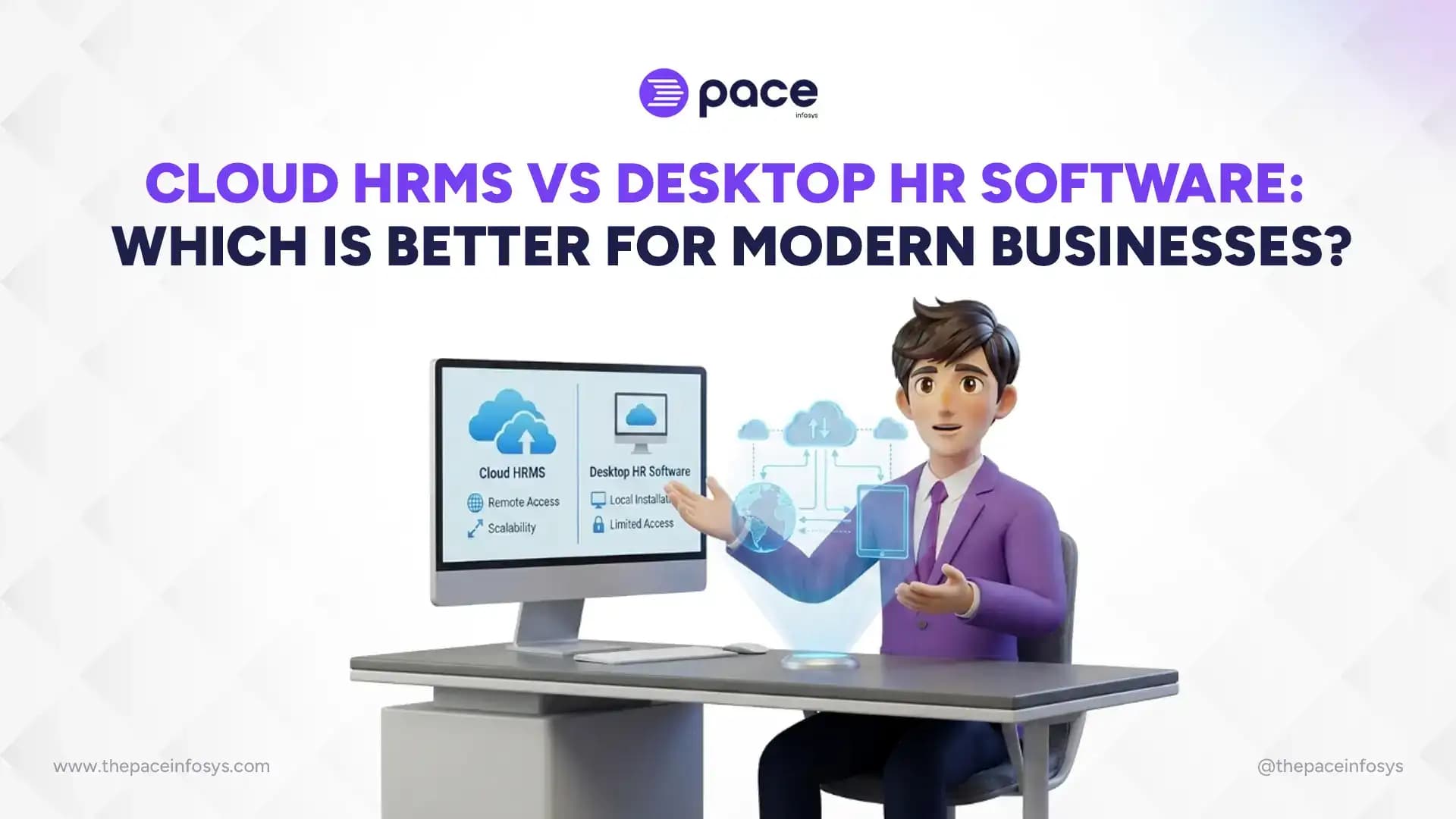 cloud HRMS vs. desktop HR software, cloud HRMS Nepal, desktop HR software, HR software comparison, HRMS for small businesses, HR software scalability
