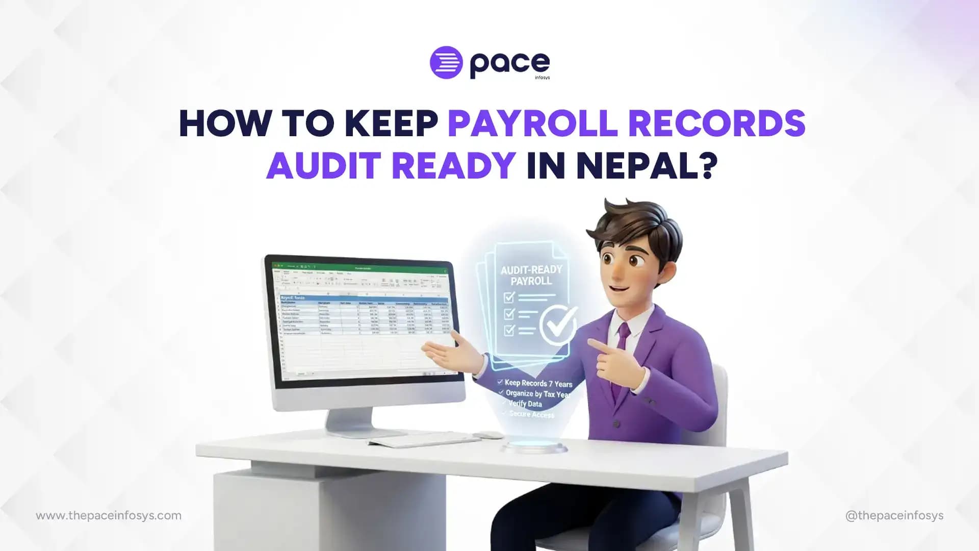 payroll records audit-ready Nepal, payroll audit preparation, HRMS payroll compliance Nepal, provident fund records Nepal, payroll documentation