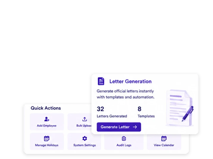 Generate HR Letters