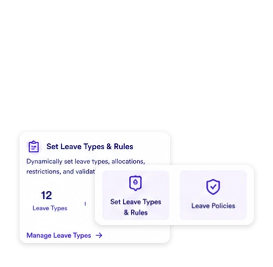 Set Leave Types & Rules