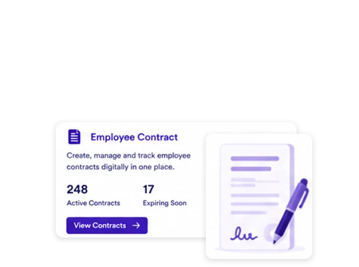 Manage Employee Contracts